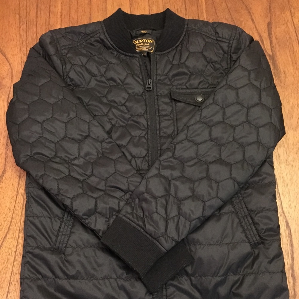 Burton Insulated Quilted Bomber Jacket
